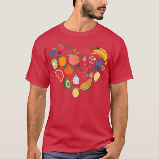 Camiseta Frutas tropicales Lover Vegetarian Saludable 141
