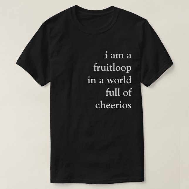 Camiseta frutícola (Diseño del anverso)