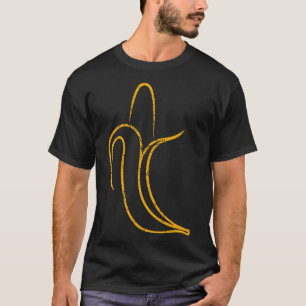 Camiseta Fruto Amante Banana Diseño Minimalista Ba vegetari