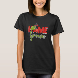 Camiseta Fruto de fresa cultivado en casa de verano Fruto d