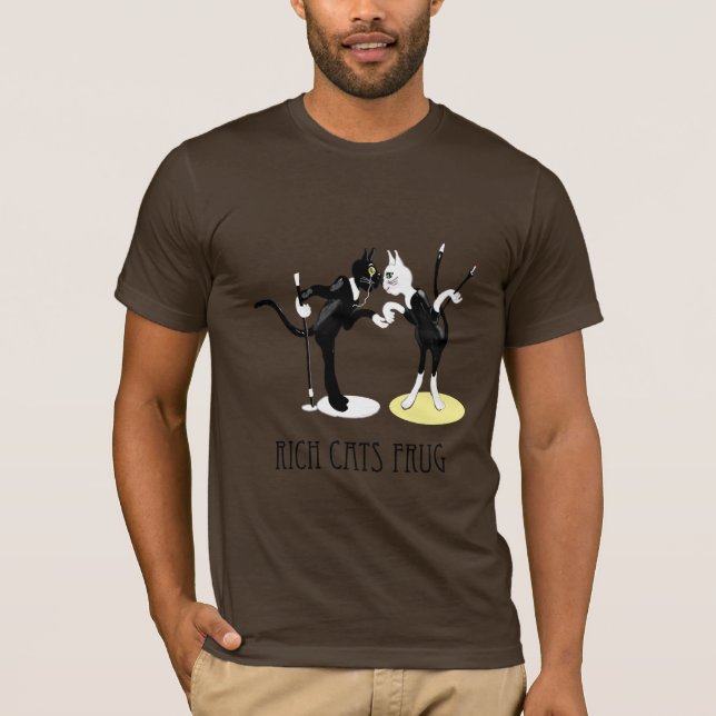 Camiseta Fruto de gatos ricos (Anverso)