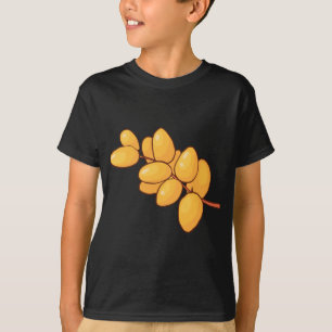Camiseta Fruto de la fecha Comida Vegetariana Vegetariana