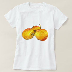 Camiseta Fruto de la fruta de la acuarela