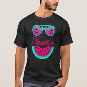 Camiseta Fruto de sandía Slice gafas de sol Melón Vac de ve