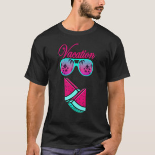 Camiseta Fruto de sandía Slice gafas de sol Melón Vac de ve