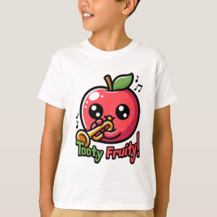 Camiseta ¡Fruto del Tooty! Trucha de manzana corta