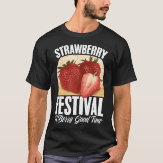 Camiseta Fruto Festival de fresa fresa Fresas Amante de fru