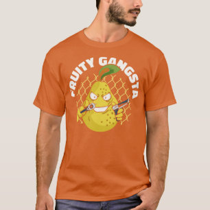 Camiseta Fruto Gangsta Fruit Lover Pear Frutas Frescas Mafi