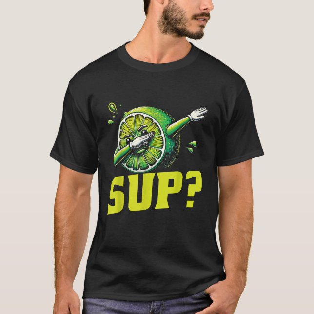 Camiseta Fruto Lime Dab Dabbing Lime Sup (Anverso)