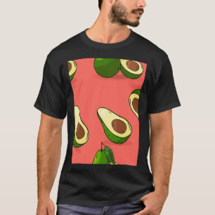 Camiseta Frutos abstractos de aguacate