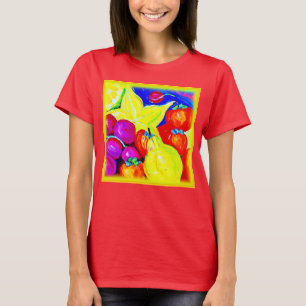 Camiseta Frutos brillantes y cielos estelares. ¡Hazte con u