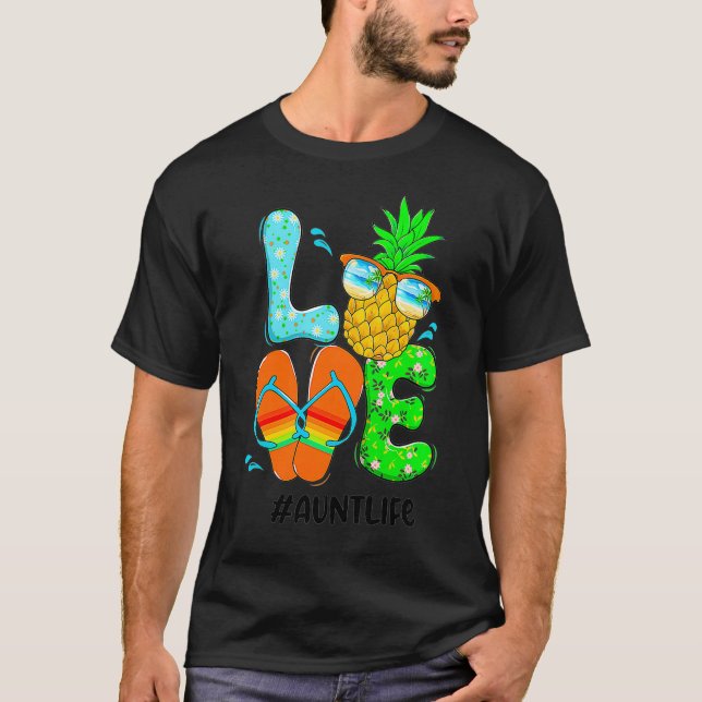 Camiseta Frutos de piña adoran verano noni Premium (51) (Anverso)