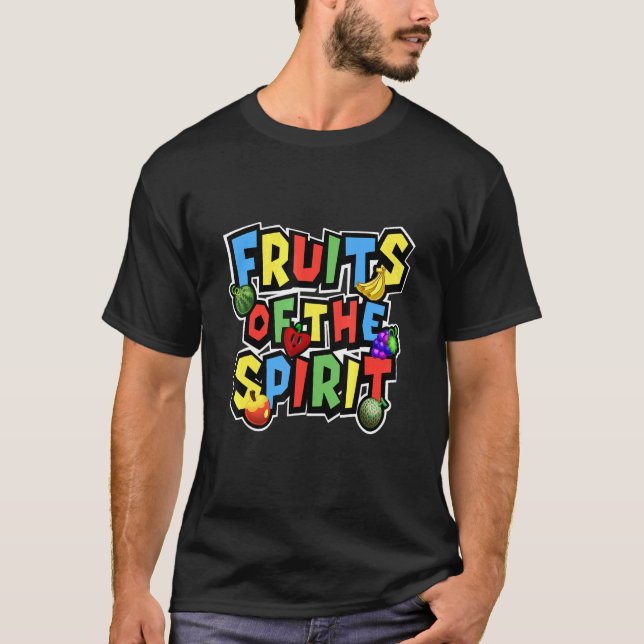 Camiseta Frutos Del Espíritu (Anverso)
