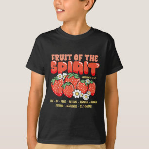 Camiseta Frutos del Espíritu Fe Cristiana Versículo de la B