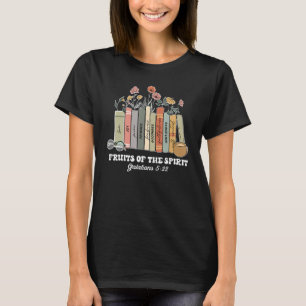 Camiseta Frutos Del Espíritu Galatianos 522 Libro Cristiano