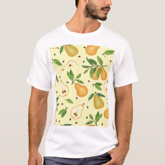 Camiseta Frutos del oído amarillo: Ilustracion vintage.