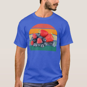 Camiseta Frutos fresa melón naranja cereza frutilla