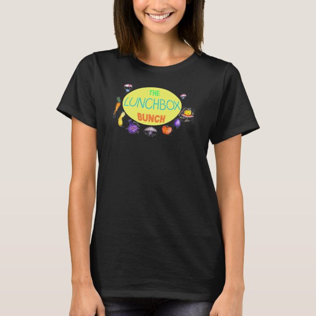 Camiseta Frutos y verduras en la espalda (Anverso)