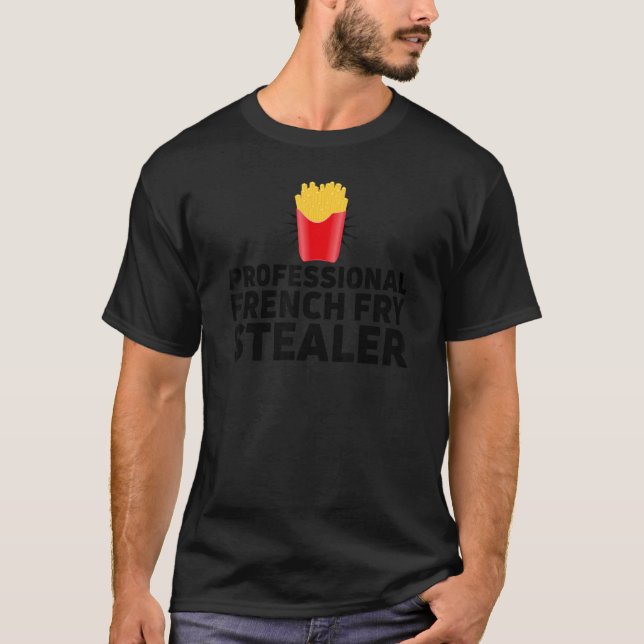 Camiseta Fry Stealer Foodier Sarcastic F (Anverso)