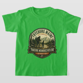 Camiseta Fryeburg Maine Día del Padre Recordando Momentos