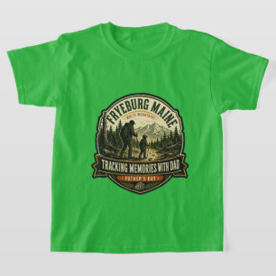 Camiseta Fryeburg Maine Día del Padre Recordando Momentos