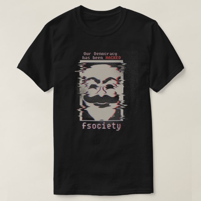 Camiseta FSociety (Diseño del anverso)