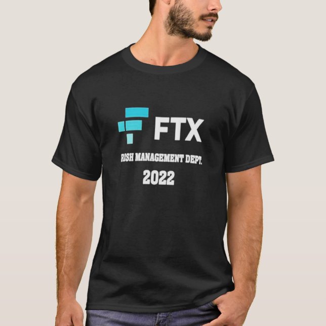Camiseta FTX Risk Management Department 2022 FTX Crypto (Anverso)