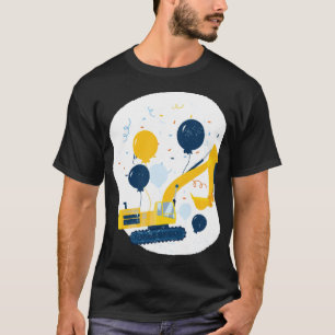 Camiseta Fu del camión de construcción Bulldozer Excavato