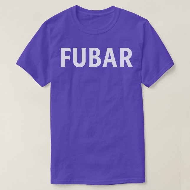 CAMISETA FUBAR 1 (Diseño del anverso)