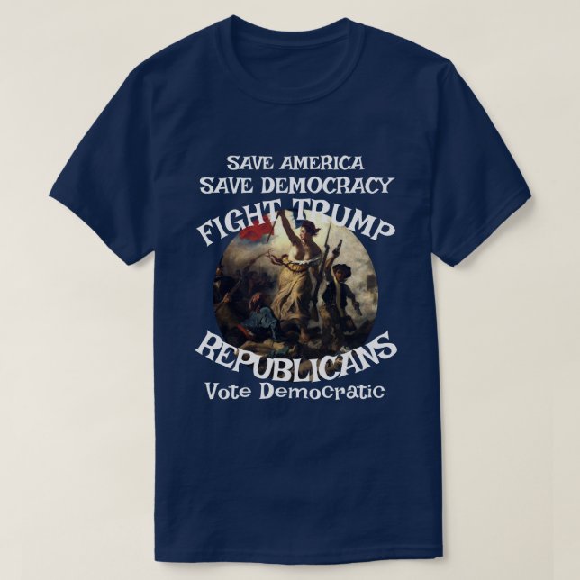 Camiseta Fubar American Political Election Vote Flag USA (Diseño del anverso)