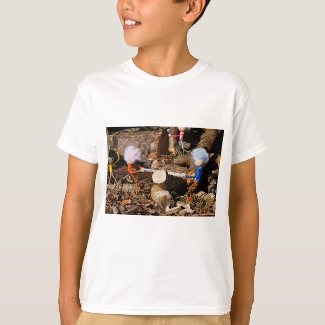 Camiseta Fubby's die hout zagen. (Anverso)