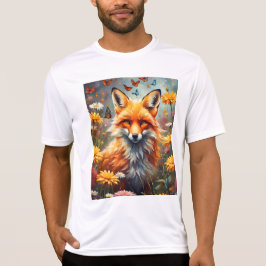 Camiseta Fuchs auf der Wiese