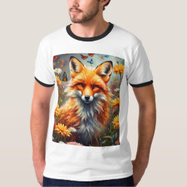 Camiseta Fuchs auf der Wiese