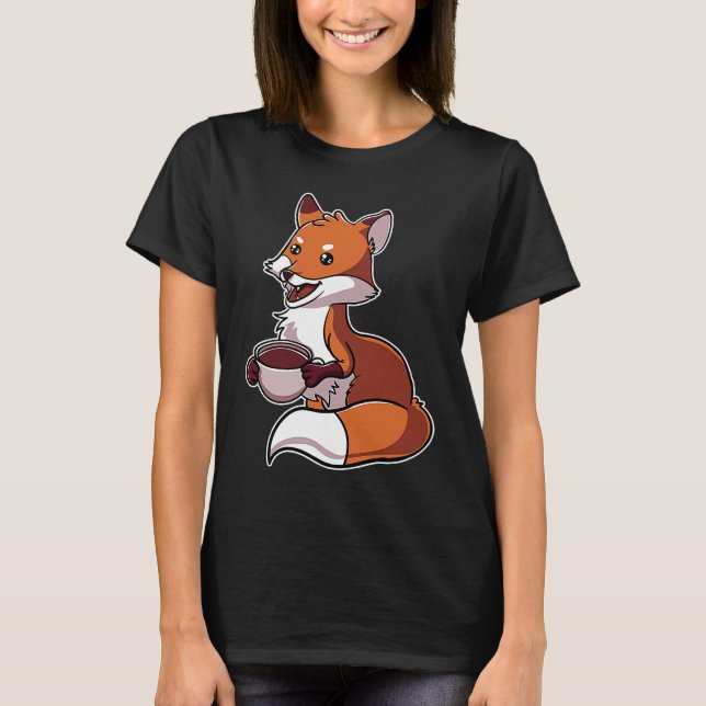 Camiseta Fuchs Rotfuchs Bebe café frijol (Anverso)