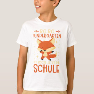 Camiseta Fuchs Schulkind Jungen Mädchen Schulanfang