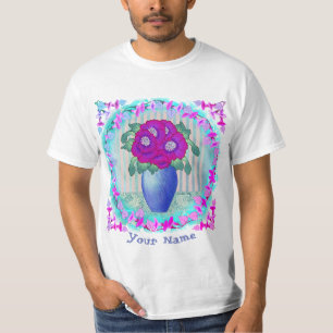 Camiseta Fuchsia Poppy