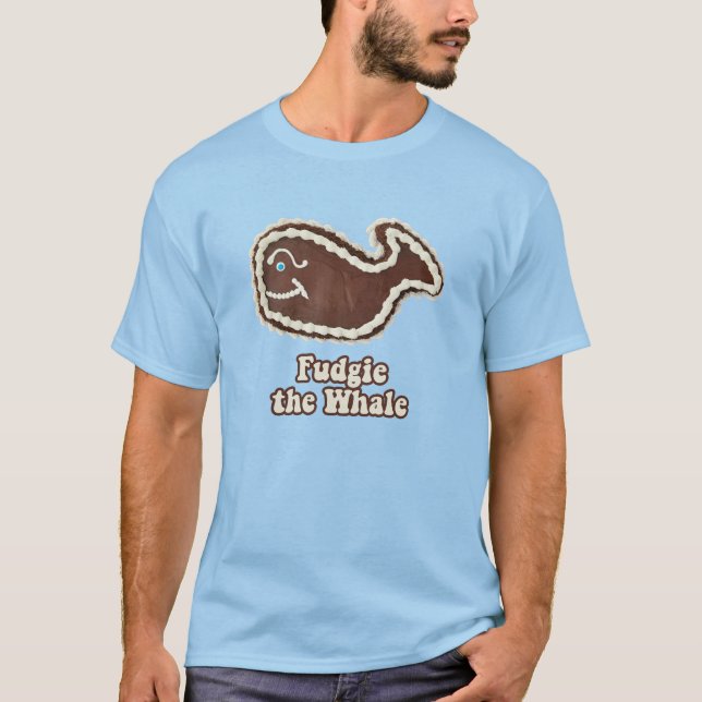 Camiseta Fudgie la Ballena (Anverso)