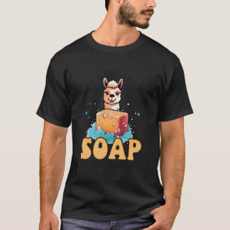 Camiseta Fue Adicto A La Limpieza De Jabones Ahora