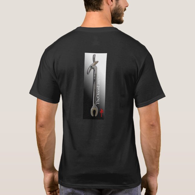 Camiseta fue cetro hacia atrás (Reverso)