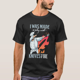 Camiseta Fue Hecho Para Jugar Con Cuchillos Y Cristóbal De 