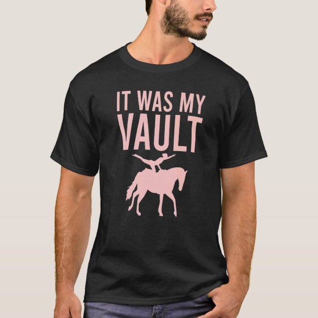 Camiseta Fue mi caballo de salto de bóveda (Anverso)