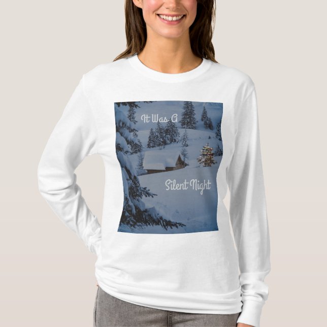 Camiseta Fue Una Noche Silenciosa (Anverso)