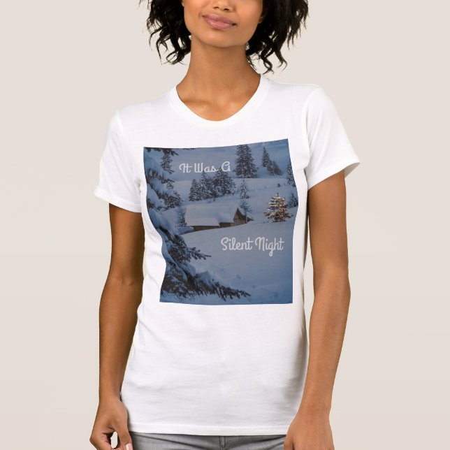 Camiseta Fue Una Noche Silenciosa (Anverso)