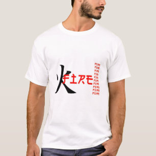 Camiseta Fuego
