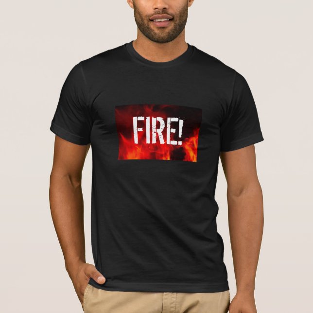 CAMISETA ¡FUEGO! (Anverso)