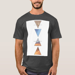 Camiseta Fuego aéreo de agua terrestre