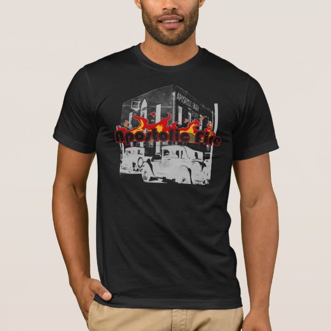 Camiseta Fuego apostólico (Anverso)