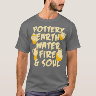 Camiseta Fuego de agua de la Tierra de la POTTERÍA 9
