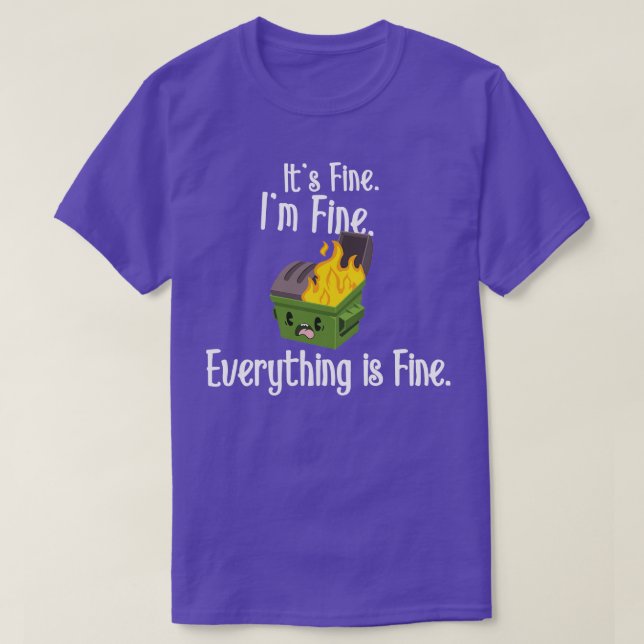 Camiseta Fuego de basureros (Diseño del anverso)