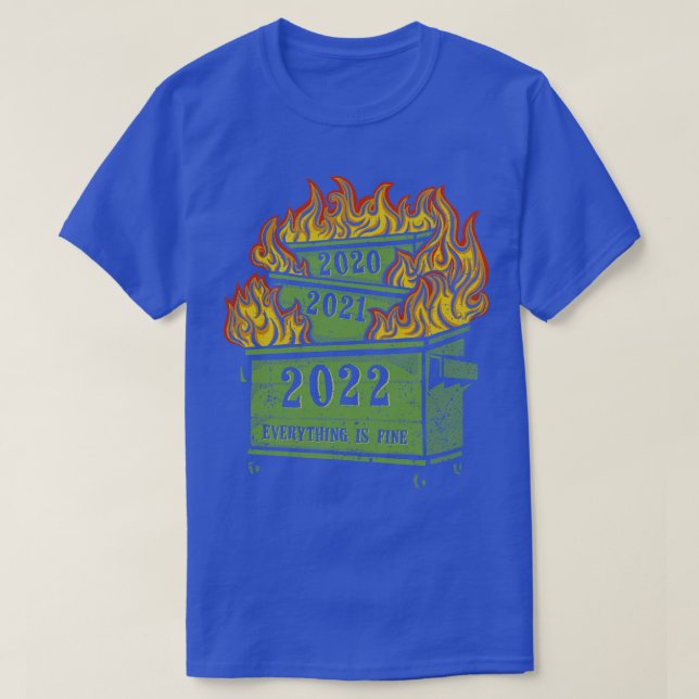 Camiseta Fuego de basureros 2022 (Diseño del anverso)